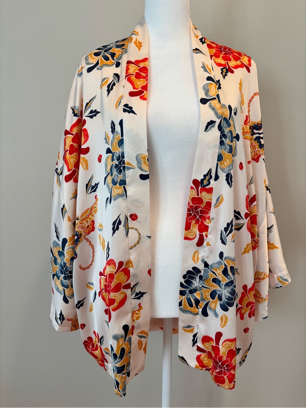 Violet & Claire Kimono Style Top Lined Womens Medium *** Like New ***